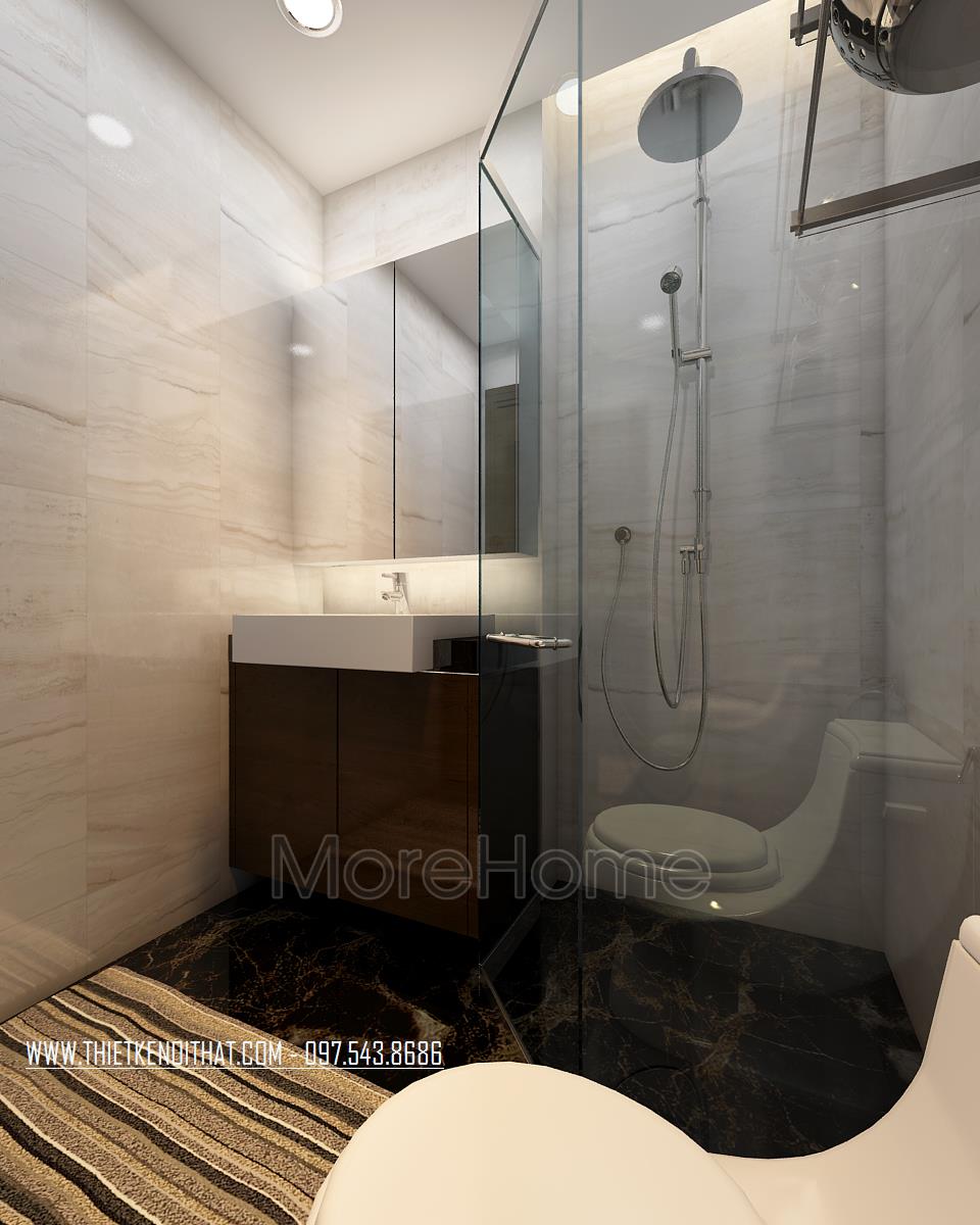 Thi công vách tắm k...